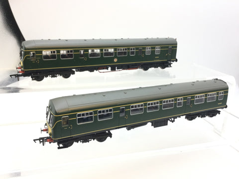 Bachmann 32-286 OO Gauge BR Green 2 Car Class 101 DMU