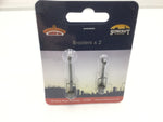 Bachmann 44-550 OO Gauge Scenecraft Braziers (x2)