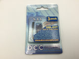 DCC Concepts DML-EOTS3 OO Gauge End of Train (Tail) Lamp (Pack 3)