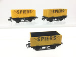Trix/Liliput 1357 OO Gauge Open Wagon Spiers x3