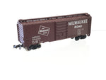 Atlas 3405 N Gauge Box Car Milwaukee Road 39405