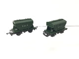 Triang T279 TT Gauge Green Hopper Wagon Salt 888185 x2