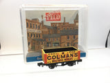 Peco NR-P412 N Gauge 7 Plank Wagon Colmans Mustard