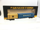 Graham Farish 373-456A N Gauge Bogie Freightliner Wagon Hanjin/MSC