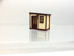 Graham Farish 42-138 N Gauge Wooden Station Gents Toilet Block