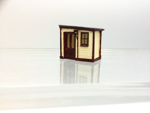 Graham Farish 42-138 N Gauge Wooden Station Gents Toilet Block