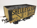 Peco R52/3S OO Gauge 7 Plank Wagon Shelley & Son (L1)