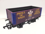 Peco OO Gauge 7 Plank Wagon Prince of Wales/Lady Diana 1981