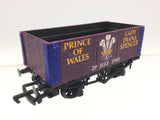Peco OO Gauge 7 Plank Wagon Prince of Wales/Lady Diana 1981
