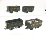 Peco R50/1A OO Gauge 7 Plank Wagon C&G Ayres 555 x4