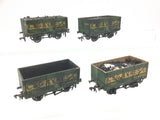 Peco R50/1A OO Gauge 7 Plank Wagon C&G Ayres 555 x4