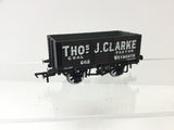 Bachmann/Buffers 37-100E OO Gauge 7 Plank Wagon Thomas J Clarke