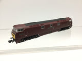 Dapol 2D-003-007D N Gauge BR Maroon Class 52 D1012 Western Firebrand DCC FITTED