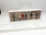 Faller 151649 HO/OO Gauge Christmas Market Vendors Figure Set