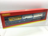 Hornby R60045 OO Gauge Touax, KFA Container Wagon, with 3 x 20’ Tanktainers - Era 11