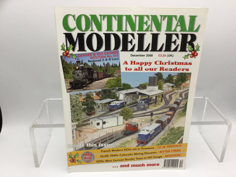 Continental Railway Modeller Magazine - December 2008 Issue