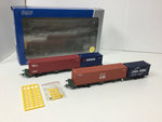 Dapol B913D OO Gauge FEA-B Twin Container Wagon (2 Packs)