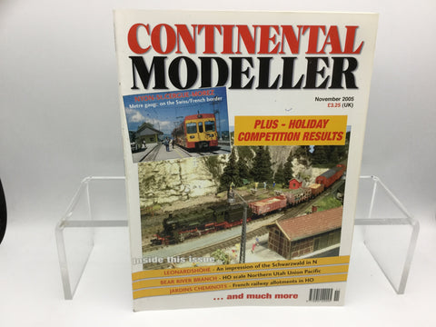 Continental Railway Modeller Magazine - November 2005 Issue