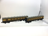 Dapol 2P-003-007 N Gauge GWR B Set Coach Pack 6451/6452