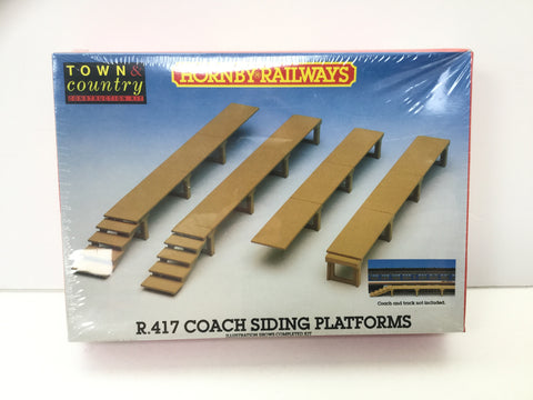 Hornby R417 OO Gauge Coach Siding Platforms