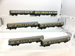 Minitrix N Gauge BR Blue/Grey Mk1 Coaches x6