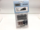 Dundas Models DM26 OO-9 Gauge Hudson Single Bolster Wagons w H Girders Load Kit