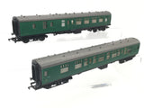 Hornby R4006/R4007 OO Gauge BR Green Mk 1 Coaches