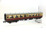 Graham Farish 374-451 N Gauge BR Bulleid Maroon/Cream Open 3rd Coach