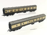 Hornby R826 OO Gauge BR Choc/Cream Mk 1 Coaches W15771/W34154