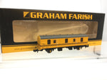 Graham Farish 374-643 N Gauge BR Yellow Re-railing CCT Van