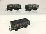 Dapol WR3-17 OO Gauge 5 Plank Wagon Webster 47 x3