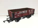 Hornby R6700 OO Gauge 5 Plank Wagon J James & Co, Exeter