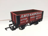 Hornby R6815 OO Gauge 6 Plank Wagon Jeayes Kasner, Acton