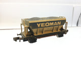 Graham Farish 4412 N Gauge PGA Hopper Wagon Yeoman (Weathered)(L2)