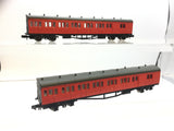 Dapol 2P-003-010 N Gauge BR Crimson B Set Coach Pack 6975/5976