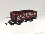 Hornby R6523 OO Gauge 4 Plank Wagon Duxbury Park Colliery