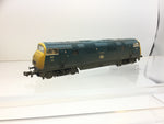 Graham Farish 371-605 N Gauge BR Blue Class 42 Warship 810 Cockade (Weathered)