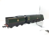 Graham Farish 372-312 N Gauge BR Green Merchant Navy 35028 Clan Line