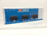 Peco GR-330 OO-9 Gauge Hudson Rugga V Skip Wagon Set of 3 (Brown)