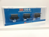 Peco GR331 OO-9 Gauge Hudson Rugga V Skip Wagon Set of 3 (Grey)