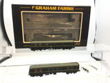 Graham Farish 371-875 N Gauge BR Green Class 108 2 Car DMU