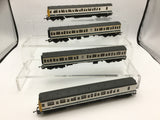 Lima 149815 OO Gauge Blue/White 4 Car Class 117 DMU