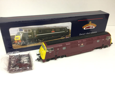 Bachmann 32-056 OO Gauge Class 42 Warship D806 Cambrian BR Maroon