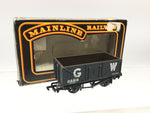 Mainline 37405 OO Gauge 7 Plank Wagon GWR Grey 06515