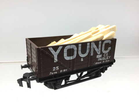 Trix/Liliput 1661 OO Gauge Open Wagon Young Co, Paisley