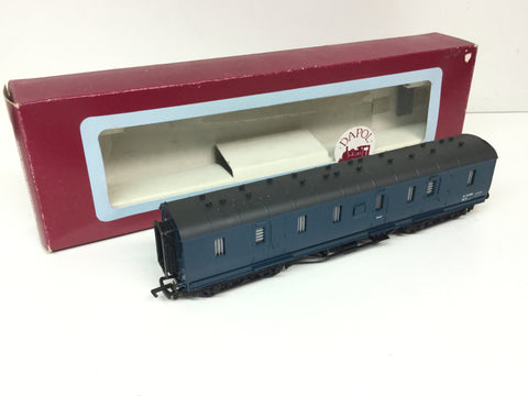 Dapol E34 OO Gauge 50' Parcels Van BG M31398 BR Blue