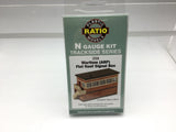 Ratio 259 N Gauge Wartime (ARP) Flat Roof Signal Box Kit