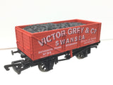 Dapol/David Dacey OO Gauge 7 Plank Wagon Victor Grey, Swansea