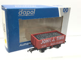 Dapol B888 OO Gauge 7 Plank Wagon John J Tims, Willesden Green