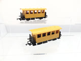 Tri-ang Hornby R733 OO Gauge 4 Wheel Continental Starter Coach x2